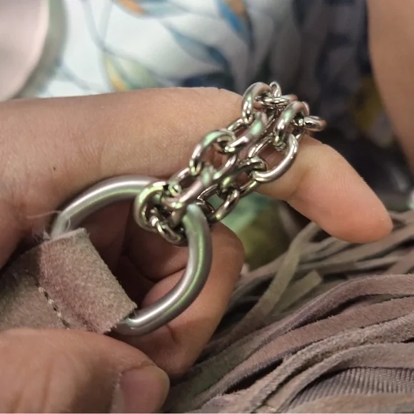 Monserat De Lucca Fringe Bag in taupe - Picture 11 of 11